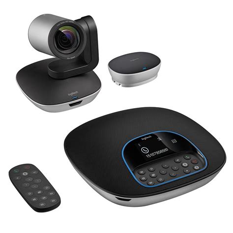 Logitech Group Hd Video And Audio Conferencing System For Big Meeting