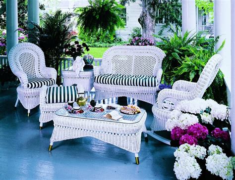 White Wash Rattan Garden Furniture Skylar Reclining Companion