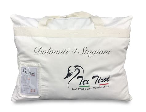 Due piumini combinabili 3 + 2 stelle. Piuma D'oca Matrimoniale 4 Stagioni / Il piumino Tex Tirol ...