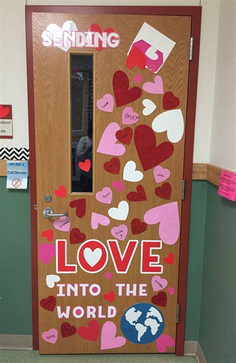 February Valentines Classroom Door Valentines Classroom Door