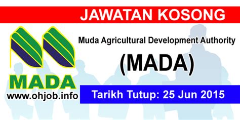 Established in 1972 under the muda agricultural development authority act 1972. Kerja Kosong Muda Agricultural Development Authority (MADA ...