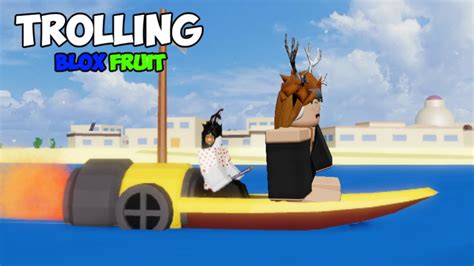 Messing With Girls In Blox Fruit Roblox Trolling Youtube