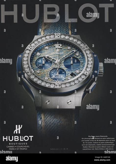 Hublot Advertising Hi Res Stock Photography And Images Alamy