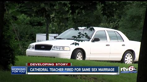 Cathedral Teacher Fired For Same Sex Marriage Youtube