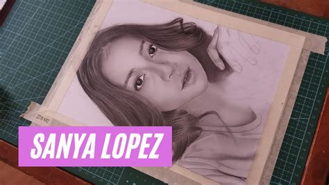 Sanya Lopez Charcoal And Graphite Drawing Timelapse Jdb Art Youtube