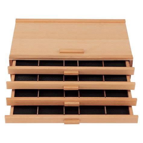 3 Drawer Wood Art Supply Storage Box Jerrys Artarama