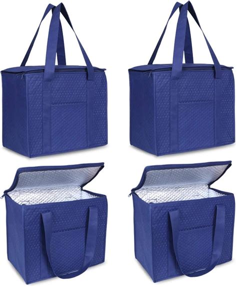 Atbay Insulated Reusable Extra Large Grocery Bag Heavy Duty