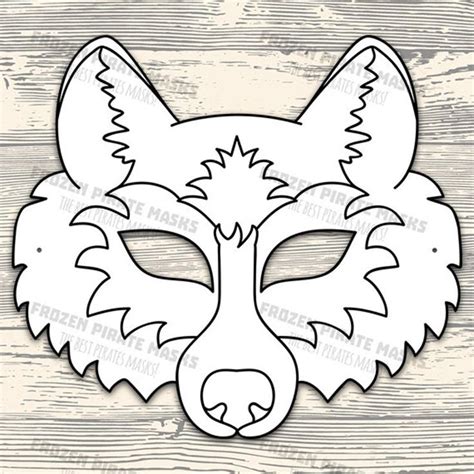 60% OFF SALE Woodland Forest Animals Printable Coloring Masks | Etsy