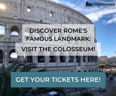 Visit The Colosseum Tickets Helptourists In Rome