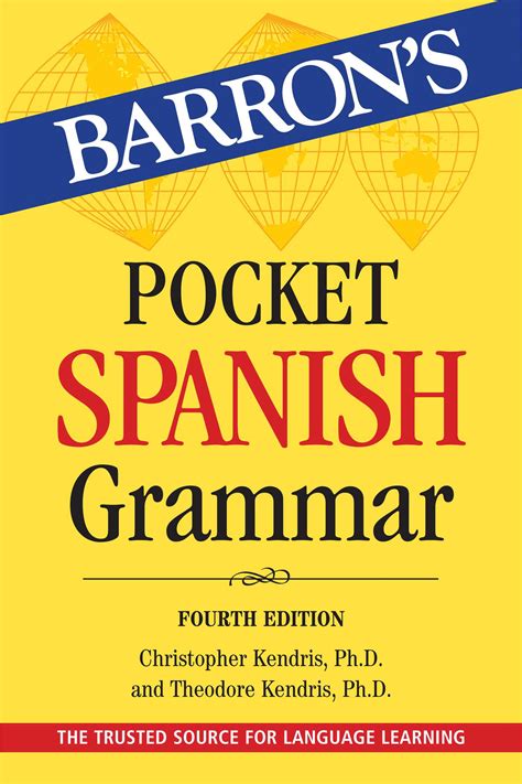 Pocket Spanish Grammar Book By Christopher Kendris Theodore Kendris