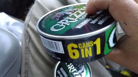 New Grizzly Wintergreen Big Can Review Youtube
