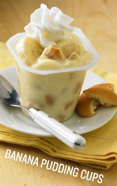 Banana Pudding Cups Are A Delicious Afternoon Treat Banana Pudding