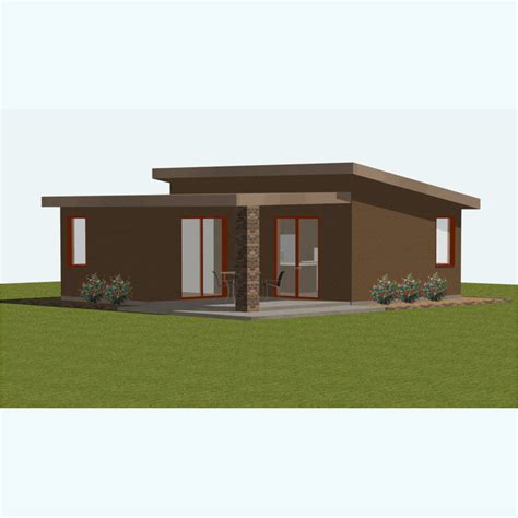 Modern Small Home Plans Studio600 Small House Plan 61custom