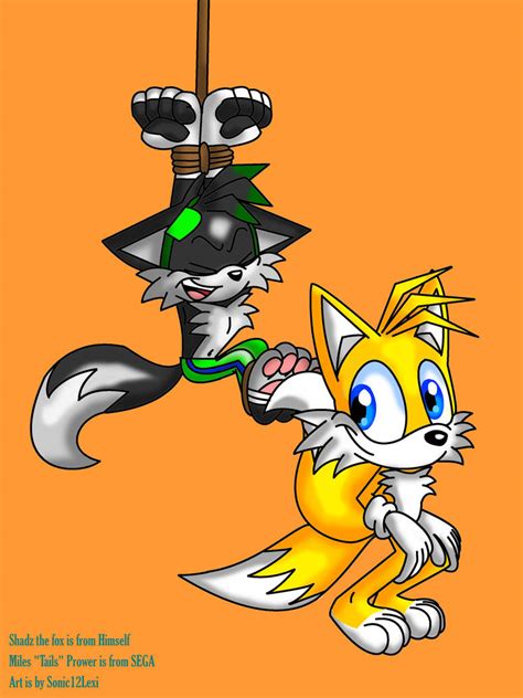 Tails Tickles Shadz Art Trade By Sonic12lexi On Deviantart