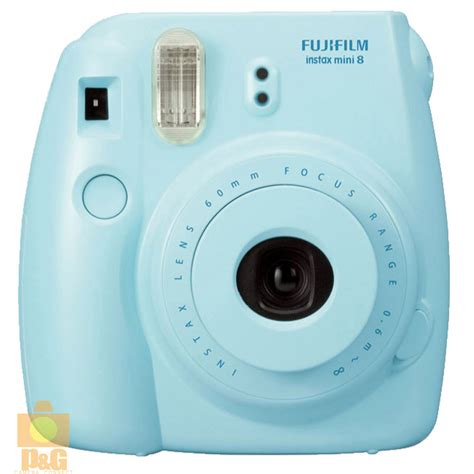 New Boxed Fujifilm Fuji Instax Mini 8 Instant Camera Polaroid Blue