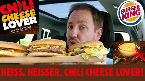 Burger King Chili Cheese Lover Im Test Youtube