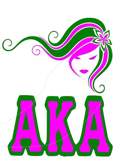 Alpha Kappa Alpha Sorority Svg Afro Girl Svg Afro Svg Svg Afro Woman