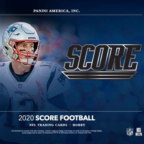 Check spelling or type a new query. 2020 Score Football Checklist, NFL Set Info, Release Date, Reviews, Box
