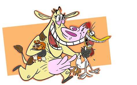 Cow And Chicken By Kanoomoo On Deviantart