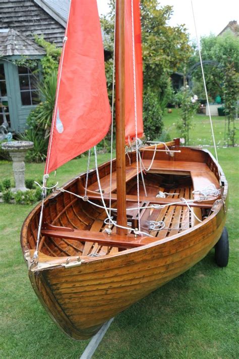 12 Traditional Wooden Sailing Dinghy For Sale