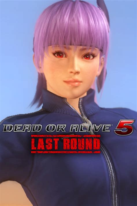 Dead Or Alive 5 Last Round Ayane Workout Clothes Promo Art Ads