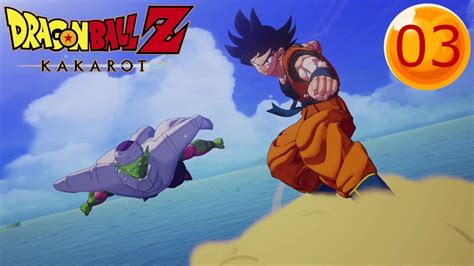 There is a row of trees, the ball is upwards. DRAGON BALL Z: KAKAROT Part 3 "Stop the Saiyan Invasion"-Earth's Dream Team to the Rescue- FULL ...