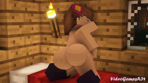 Minecraft sex fuck Jenny mod порно видео