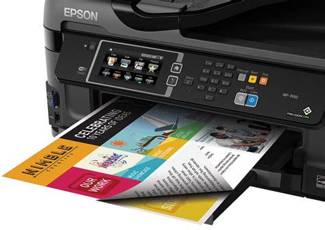 This is one of the best all in one printer and not as affordable as our previous models but packed with features. Epson WorkForce WF-7610 All-in-One