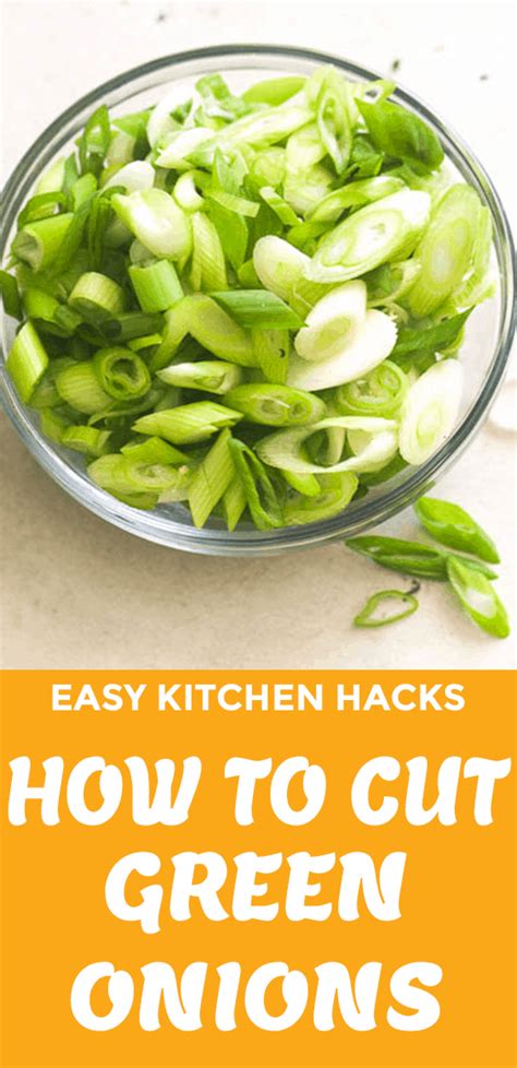 Reserve the bulb ends for another use. How to Cut Green Onions - Immaculate Bites