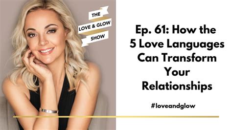 Ep 61 How The 5 Love Languages Can Transform Your Relationships Ané Auret Dating Coach