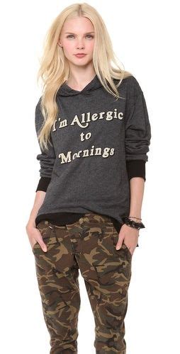 Wildfox Morning Allergies Hoodie Shopbop My Style Fashion Casual