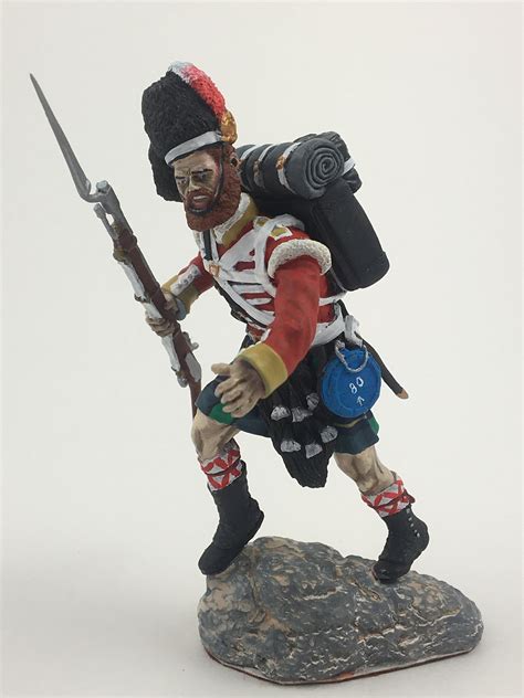Scottish Fury 75 Mm Metal Figure Crimean War Toy Soldier Etsy