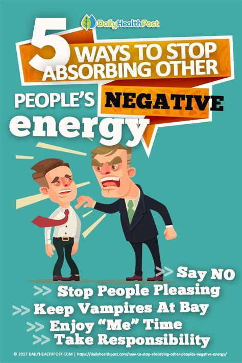 As described by social psychologists david dunning and justin kruger. 5 Ways To Stop Absorbing Other People's Negative Energy