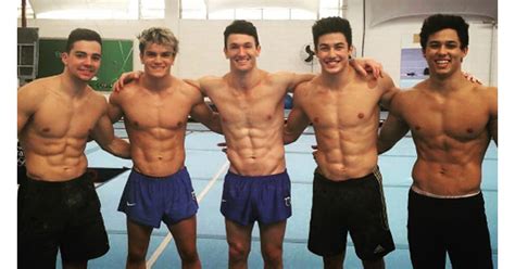 Brazil S Hot Men S Gymnastics Team Video Popsugar Love Sex