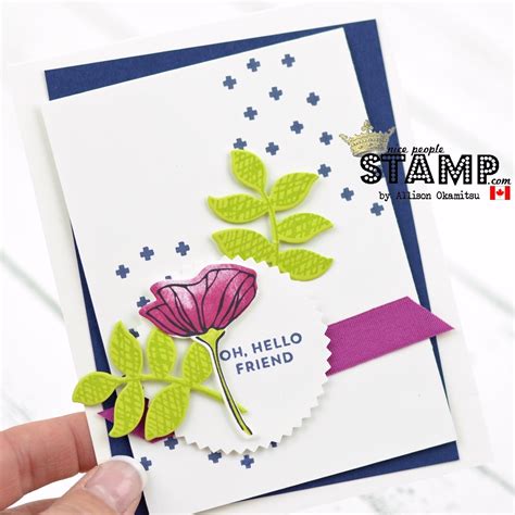 Nice People Stamp Stampin Up Canada Oh So Eclectic Card
