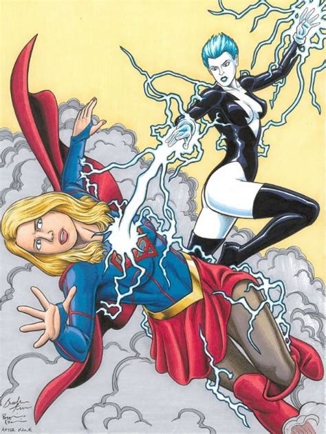 Pin By Steve On Livewire Comic Art Supergirl Comic Brothers Artwork