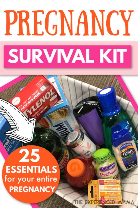 The Ultimate Pregnancy Survival Kit Things Every Expecting Mom