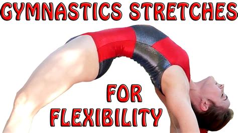 flexibility stretches gymnastics at home exercises how to tutorial and follow along workout