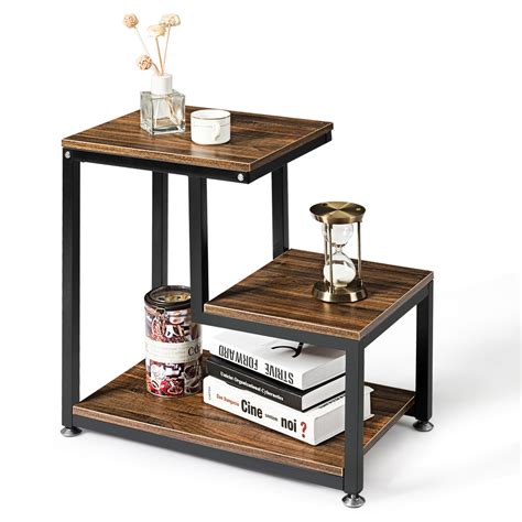 Maybe you would like to learn more about one of these? Costway 3-Tier End Table Side Table Night Stand W/ Storage ...