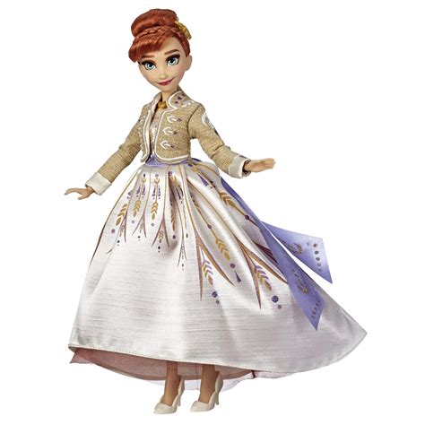 Hasbro Disney Frozen Ii Arendelle Anna Fashion Doll In Glittery White