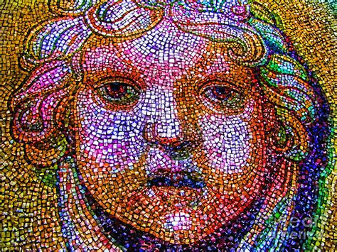 Mosaic Face Photograph By Daliana Pacuraru Fine Art America