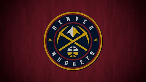 Wallpaper Denver Nuggets Nba Logo Basketball Mile High City