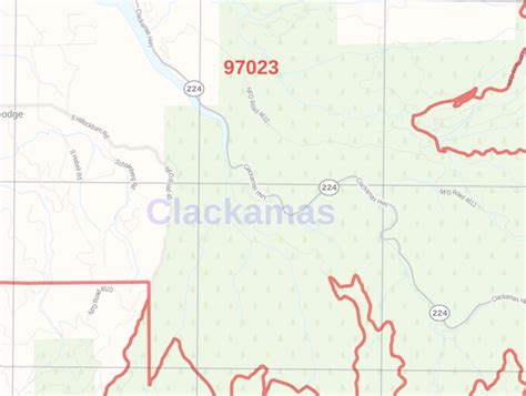 Clackamas Or Zip Code Map