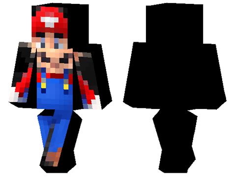 Realistic Mario 3d Image Skin Minecraft Pe Skins