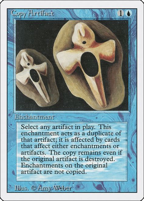 Copy Artifact Revised Edition Magic The Gathering