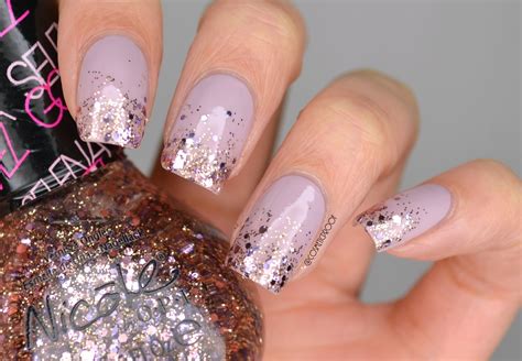 21 sparkly af glitter nail designs that will make you feel like a mermaid. NAILS | Purple Glitter Gradient with Nicole by OPI ...