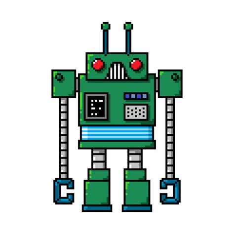 Robot Pixel Art 32x32
