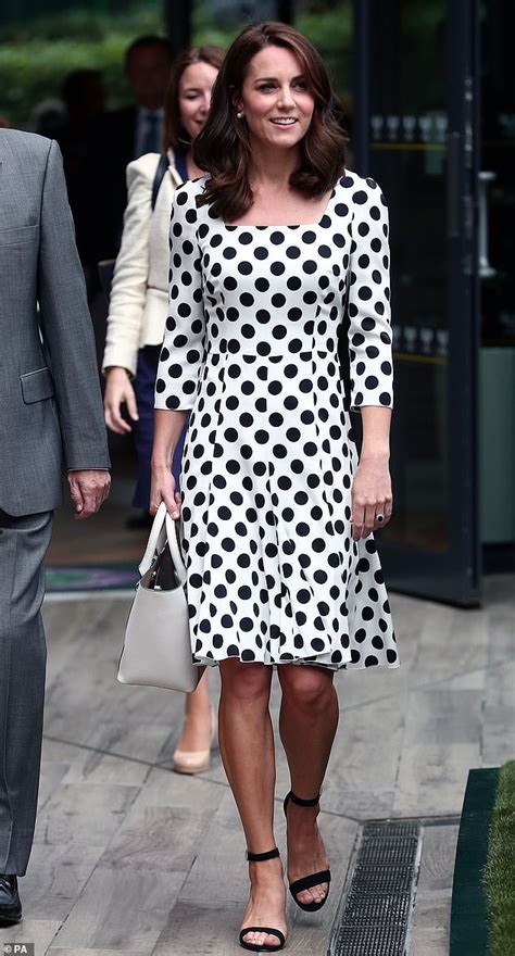 Kate Middleton Cant Get Enough Of Polka Dots As She Wears £1335 Alessandra Rich Dress At