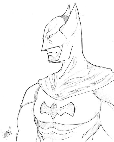 Batman Pencil 2h By Auroragonzo On Deviantart