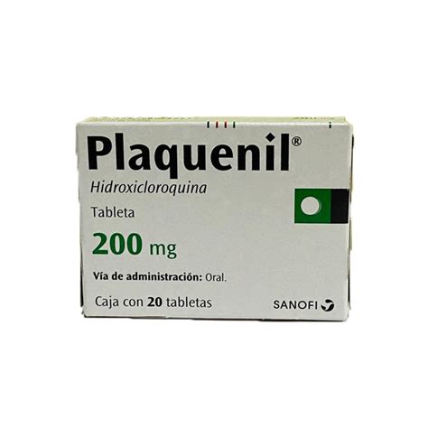 Plaquenil Mg Tabletas C Farmacia Chs